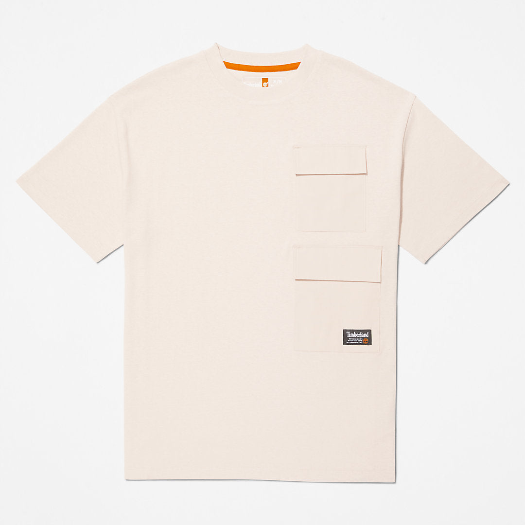 Timberland Popular - Progressive Utility Multi-pocket T-Shirt for Men in Pink