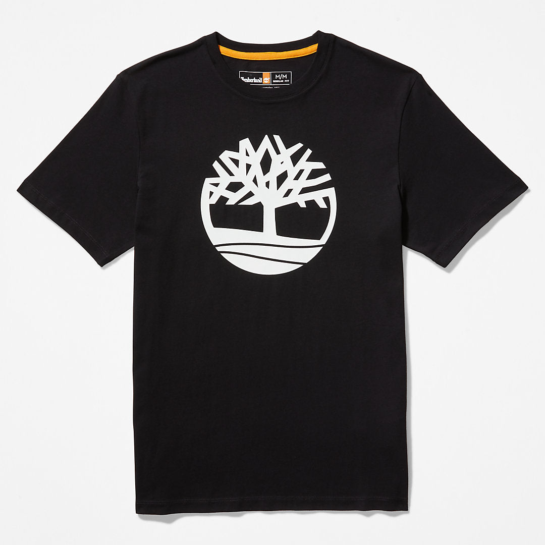 Timberland Signature - Kennebec River Tree Logo T-shirt for Men in Black