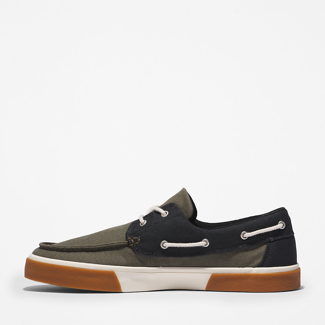 Timberland Signature - Union Wharf 2.0 EK+ Boat Shoe for Men in Dark Green