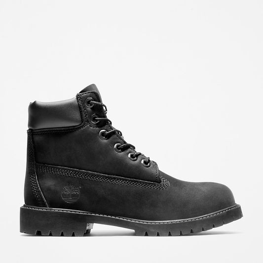 Timberland Customer Favorite - Premium 6 Inch Boot for Junior in Black