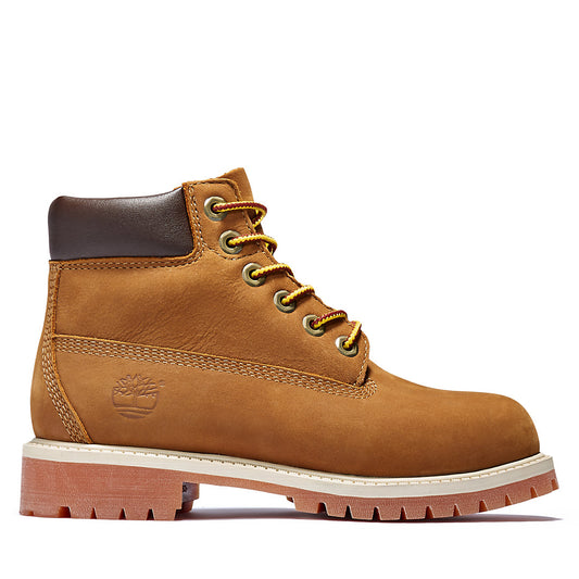 Timberland Customer Favorite - Premium 6 Inch Boot for Junior in Brown