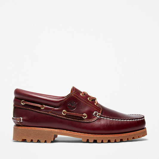 Timberland Best Price - Timberland® Authentic 3-Eye Boat Shoe for Men in Burgundy