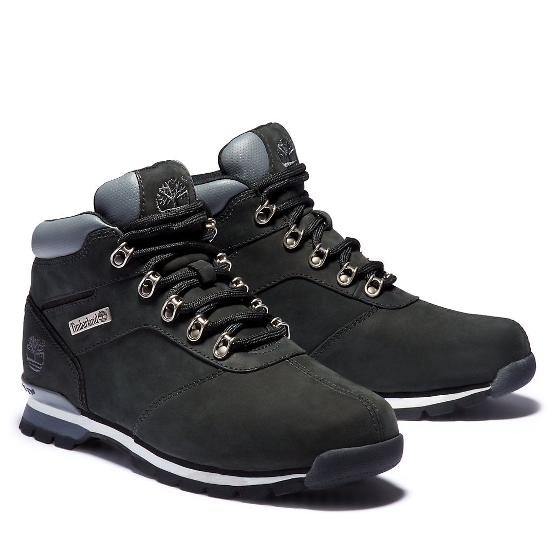 Timberland Special Offer - Splitrock Nubuck Mid Hiker for Men in Black/Silver