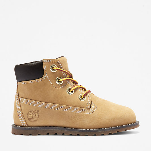 Timberland Essential - Pokey Pine 6 Inch Boot for Toddler in Yellow