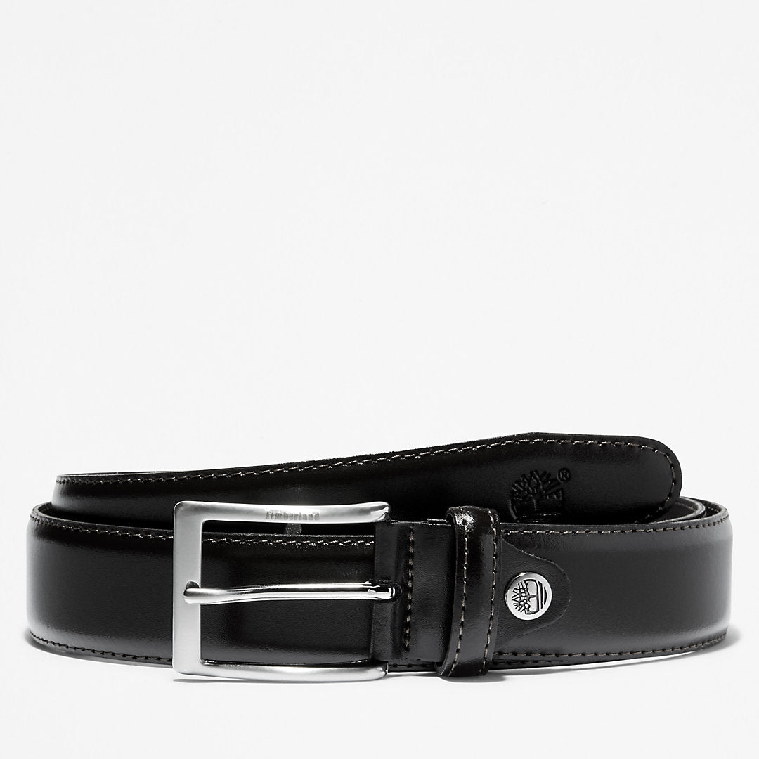 Timberland Essential - Classic Squared Buckle Beltfor Men in Black