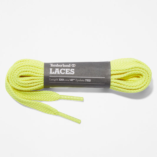Timberland Premium - 119.4cm / 47" Flat Replacement Laces in Yellow