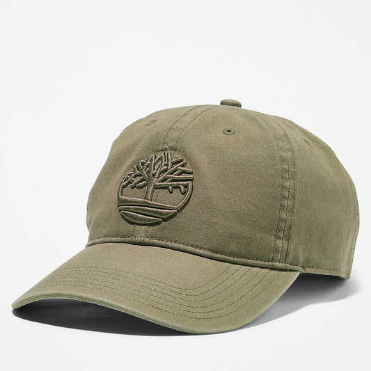 Timberland Premium - Soundview Cotton Canvas Cap for Men in Dark Green