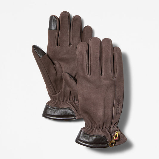 Timberland Popular - Winter Hill Leather Gloves for Men in Brown