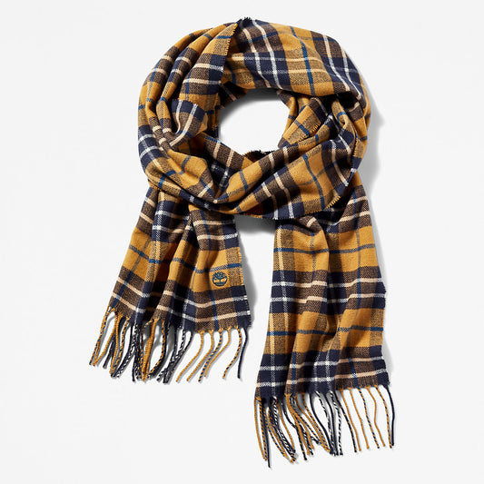 Timberland Hot Sale - Cape Neddick Scarf with Gift Box for Men in Yellow