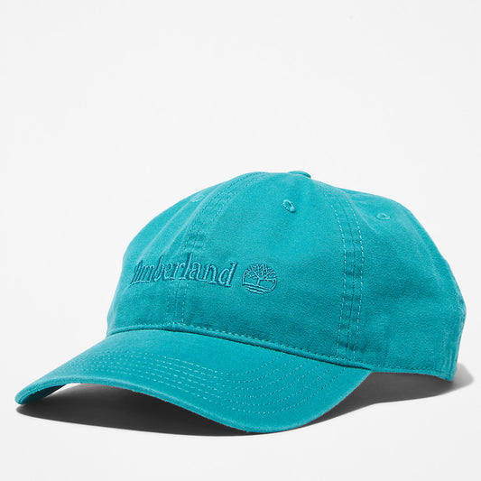 Timberland Popular - Cooper Hill Cotton Canvas Baseball Cap for Men in Teal