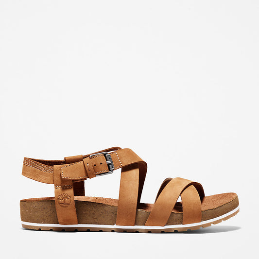 Timberland Essential - Malibu Waves Ankle Strap Sandal for Women in Brown