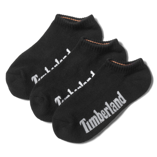 Timberland Everyday - Stratham 3-pack No-show Sport Socks for Men in Black