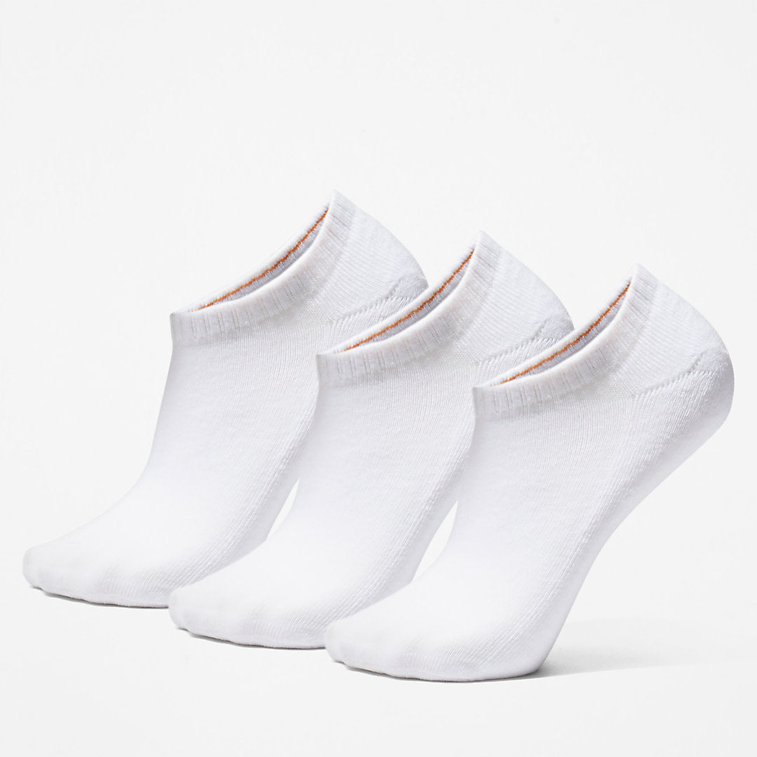 Timberland Premium - Stratham 3-Pack No-show Sport Socks for Men in White