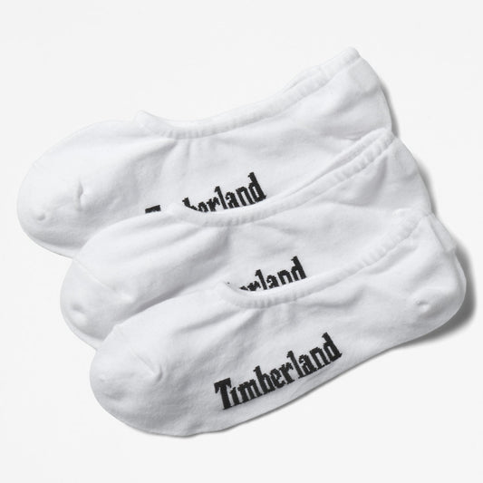 Timberland Exclusive - Stratham 3-Pack Liner Socks for Men in White