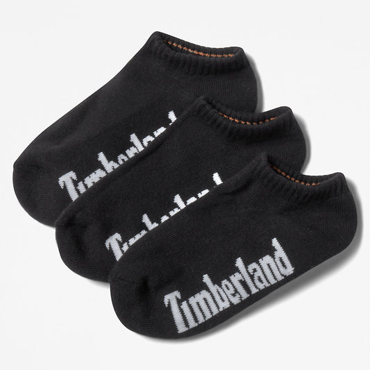 Timberland Essential - Three Pair Stratham Socks for Women in Black