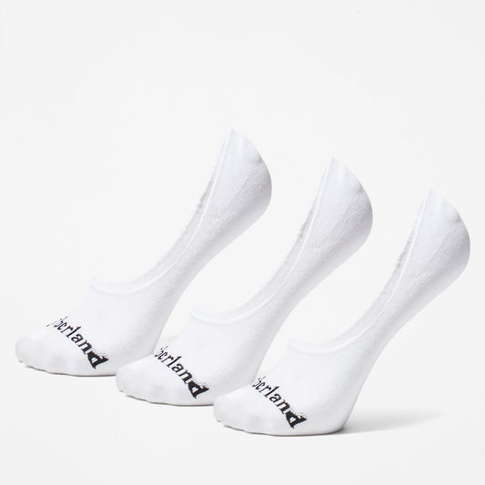 Timberland Trusted - Stratham 3-Pack Low Liner Socks for Men in White
