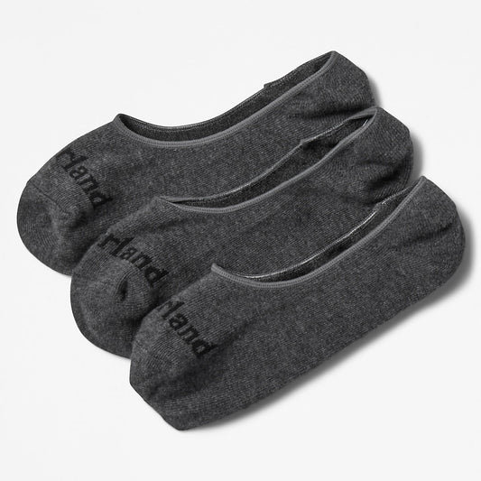 Timberland Premium - Stratham 3-pack Invisible Socks for Men in Grey