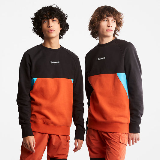 Timberland Hot Sale - Cut-and-Sew Sweatshirt for All Gender in Orange