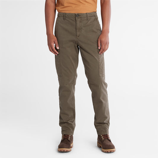 Timberland Featured - Core Twill Cargo Pants for Men in Dark Green