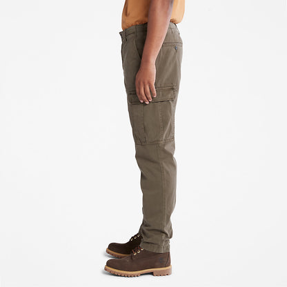 Timberland Featured - Core Twill Cargo Pants for Men in Dark Green
