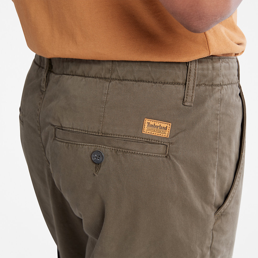 Timberland Featured - Core Twill Cargo Pants for Men in Dark Green