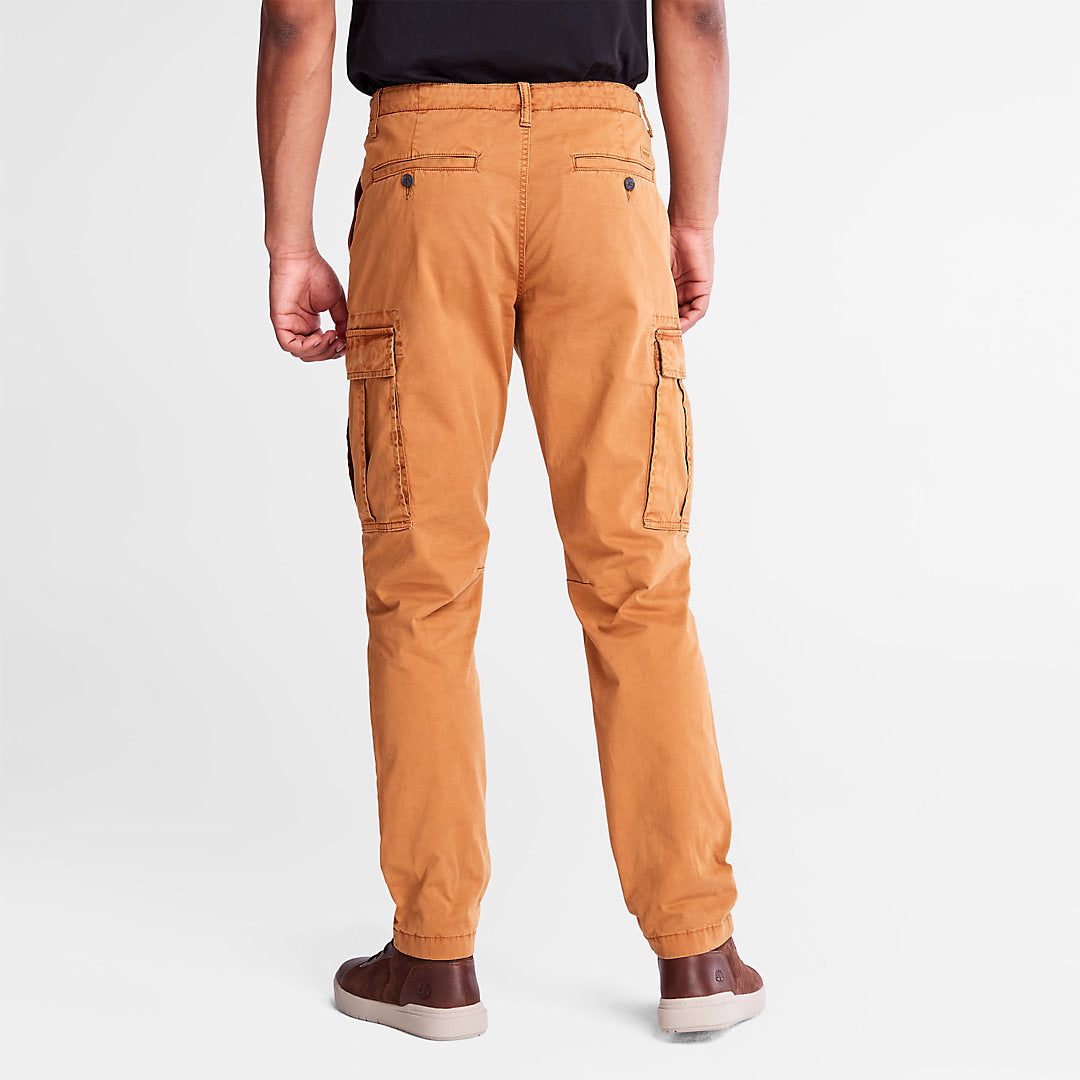 Timberland Signature - Core Twill Cargo Pants for Men in Yellow