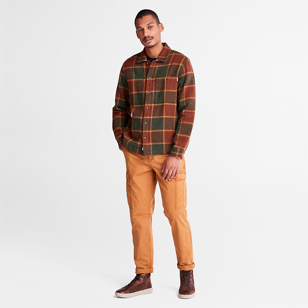 Timberland Signature - Core Twill Cargo Pants for Men in Yellow