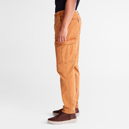 Timberland Signature - Core Twill Cargo Pants for Men in Yellow