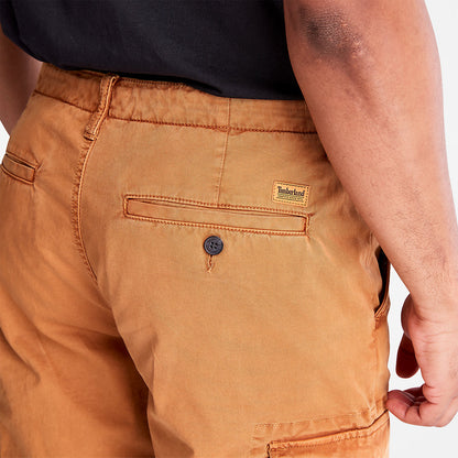 Timberland Signature - Core Twill Cargo Pants for Men in Yellow