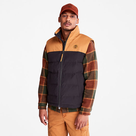 Timberland Exclusive - Welch Mountain Puffer Vest for Men in Black