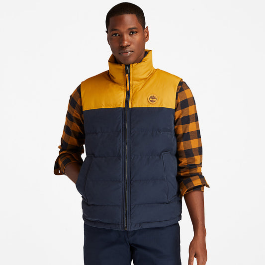 Timberland Deals - Welch Mountain Puffer Vest for Men in Navy