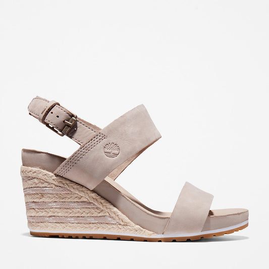 Timberland New - Capri Sunset Wedge Sandal for Women in Beige