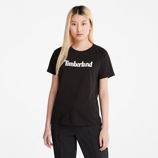 Timberland Discount - Logo T-Shirt for Women in Black