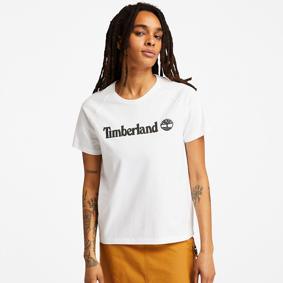 Timberland Value - Logo T-Shirt for Women in White