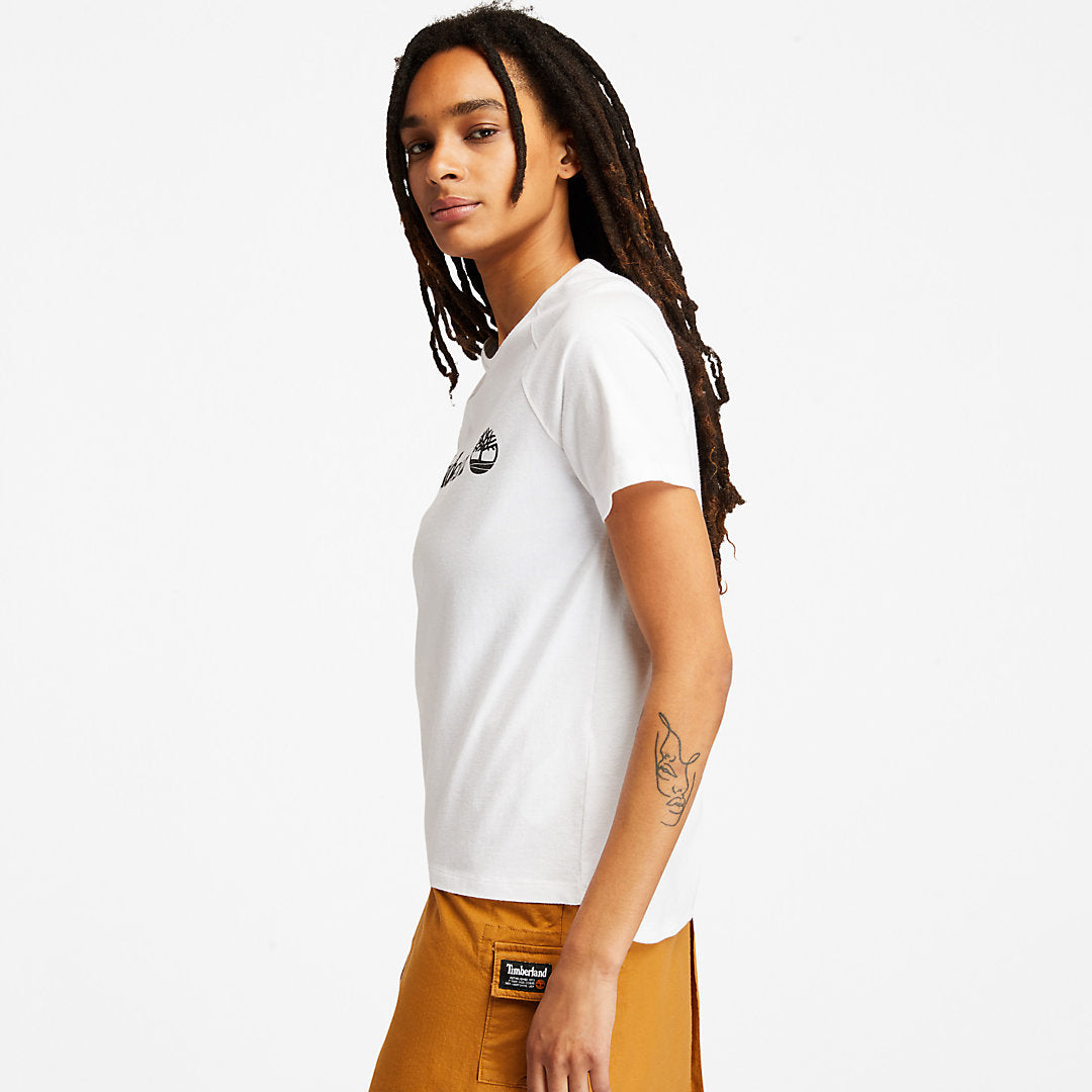 Timberland Value - Logo T-Shirt for Women in White
