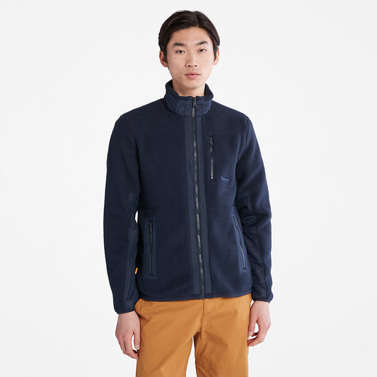 Timberland Smart Buy - Sherpa Fleece Jacket for Men in Navy