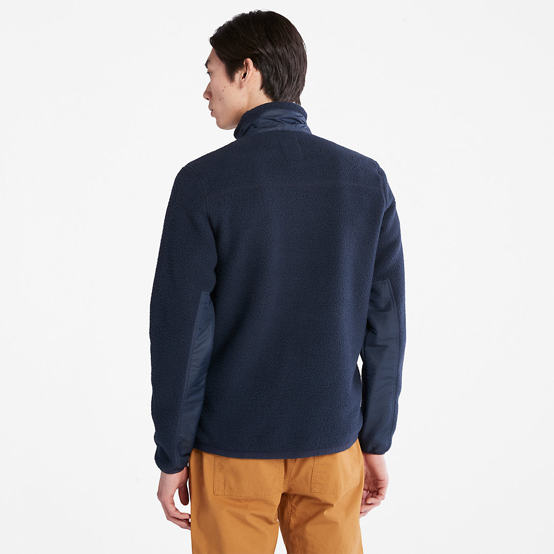 Timberland Smart Buy - Sherpa Fleece Jacket for Men in Navy