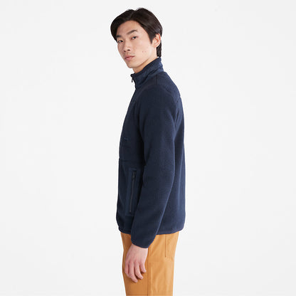 Timberland Smart Buy - Sherpa Fleece Jacket for Men in Navy