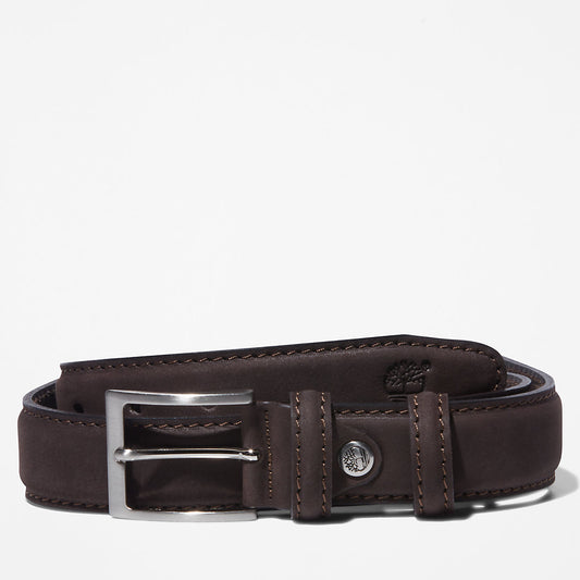 Timberland Top Pick - Nubuck Leather Belt for Men in Brown