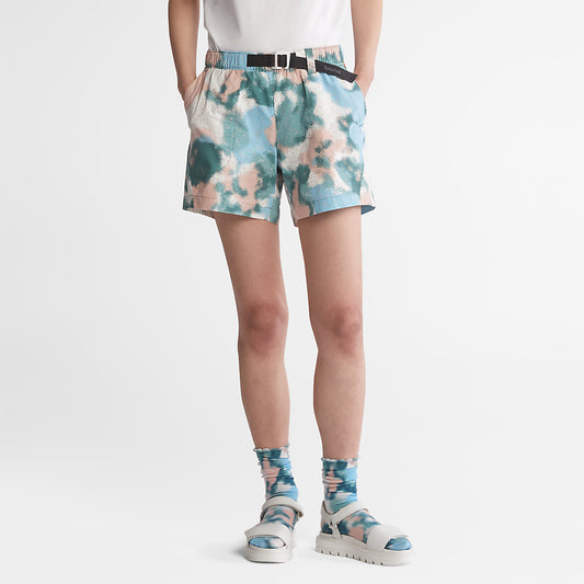 Timberland Trusted - Cotton Shorts for Women in Summer Print