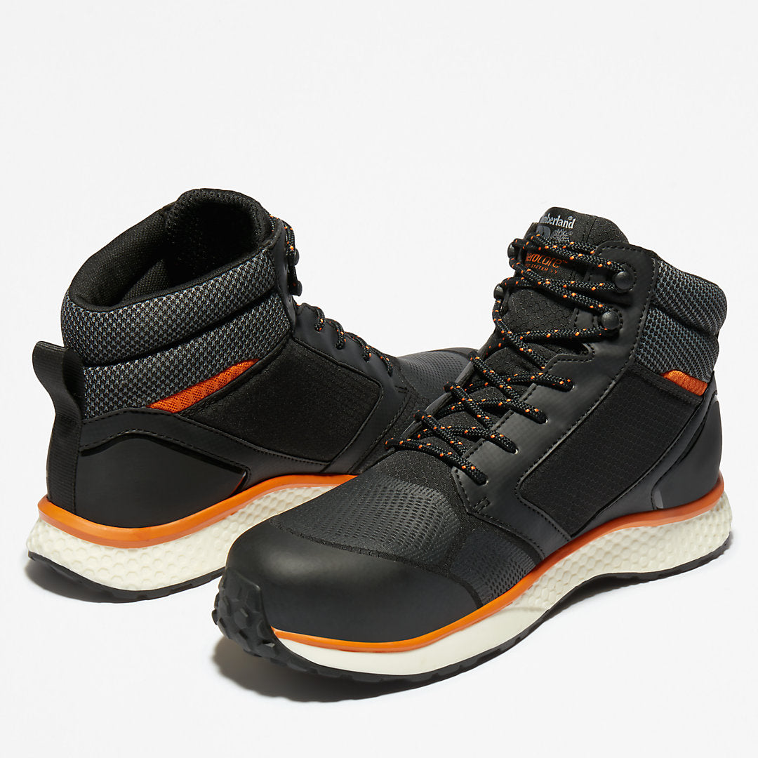 Timberland Sale - Timberland PRO® Reaxion Work Boot for Men in Black/Orange