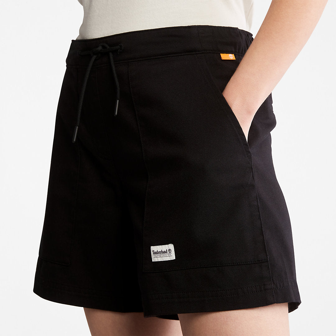 Timberland Quality - Progressive Utility Shorts for Women in Black