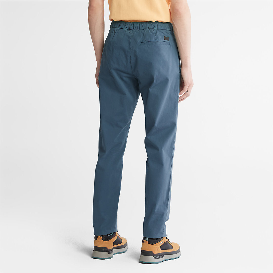 Timberland Recommended - Ultrastretch Tapered Trousers for Men in Blue