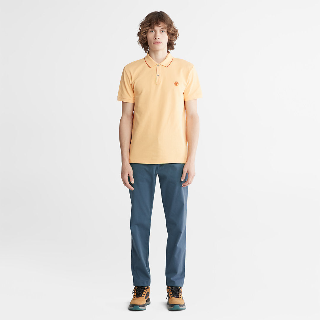 Timberland Recommended - Ultrastretch Tapered Trousers for Men in Blue