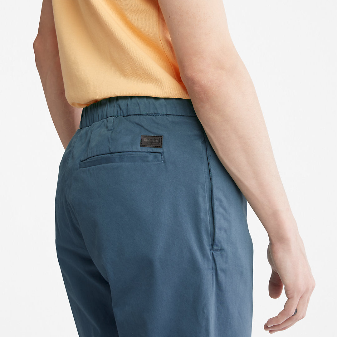 Timberland Recommended - Ultrastretch Tapered Trousers for Men in Blue
