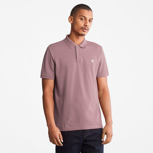 Timberland Featured - Millers River Pique Polo Shirt for Men in Purple