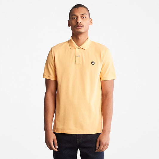 Timberland Everyday - Millers River Pique Polo Shirt for Men in Yellow