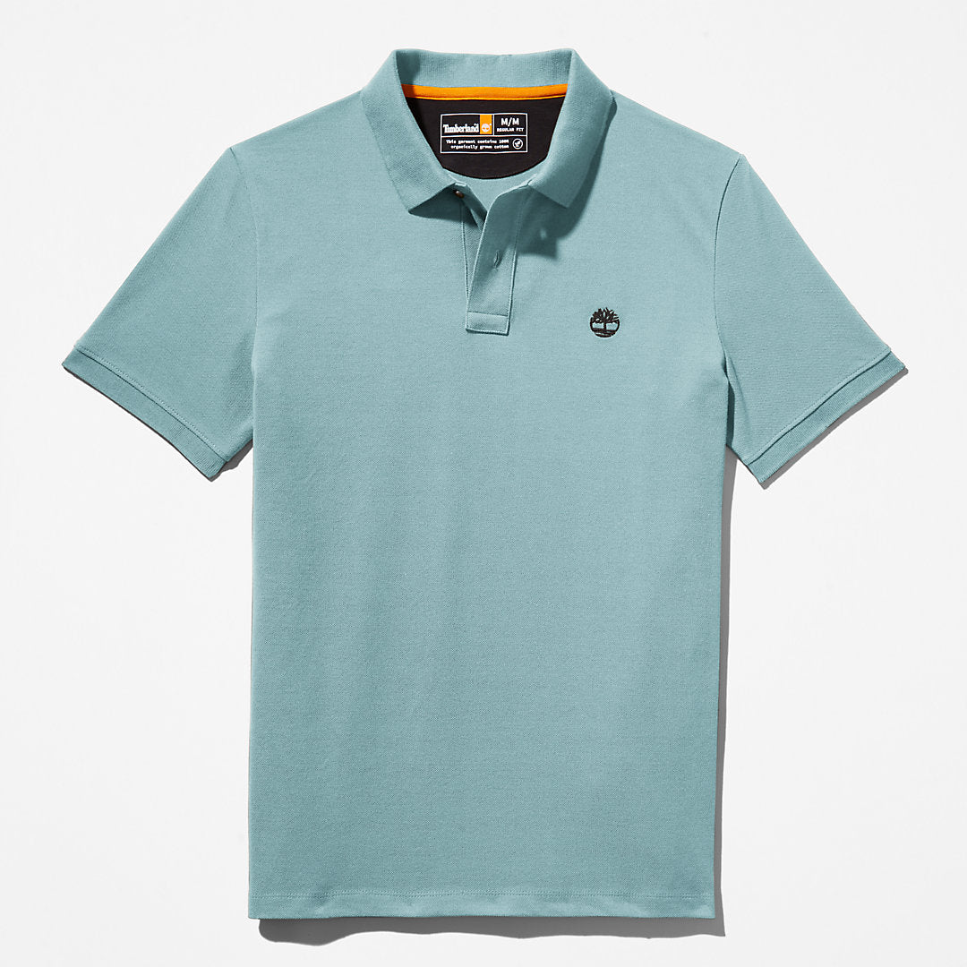 Timberland Value - Millers River Pique Polo Shirt for Men in Light Green