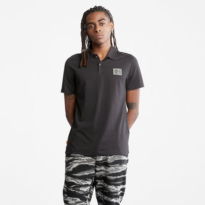 Timberland Customer Favorite - TimberFresh™ Supima® Cotton Polo Shirt for Men in Black
