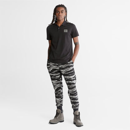 Timberland Customer Favorite - TimberFresh™ Supima® Cotton Polo Shirt for Men in Black